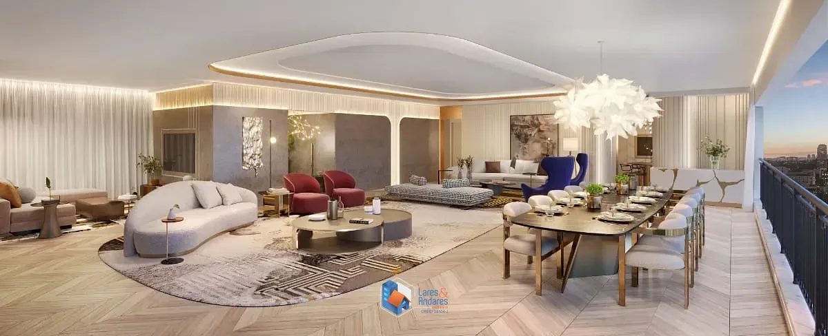 Imagem Apartamento para venda em Moema com 3 quartos, sendo 3 suítes, 213m²