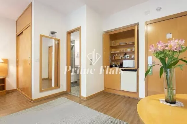 Imagem Flat disponível para venda no Quality Paulista, com 29m², 1 dormitório e 1 vaga