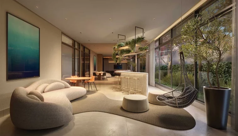 Imagem STUDIO VISTA BROOKLIN - Studio de 22m² (R), próximo ao eixo Berrini - Chucri Zaidan!!