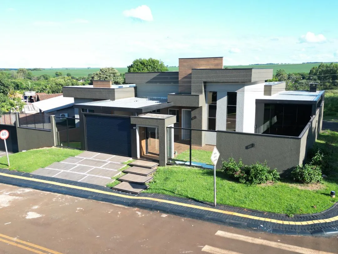 Casa nova no Bairro Montreal na cidade de Santa Terezinha de Itaipu - PR.
