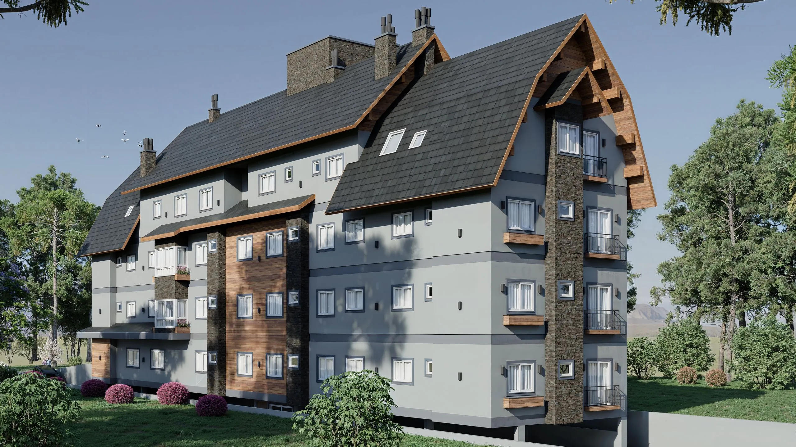 Imagem Apartamento à venda em Gramado, Moura, com 2 quartos, 52.96m2