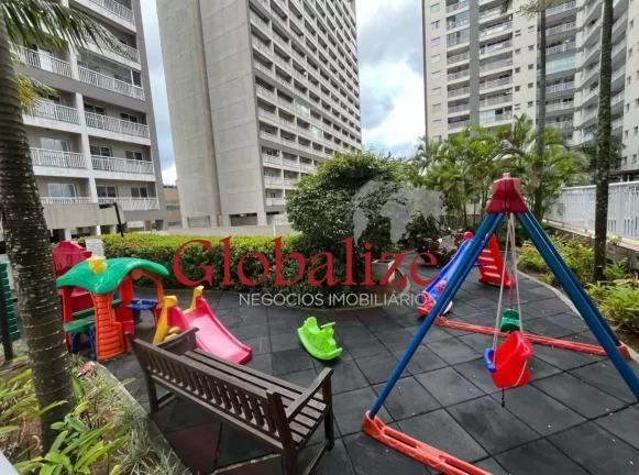 Imagem Apartamento à venda com 50m², 1 quarto, varanda, planejados, piscina, churrasqueira por R$ 380.000,00 na Vila Mathias em Santos