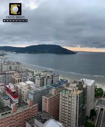 Imagem Lindo Apartamento Vista Mar 235m², Embaré, Santos