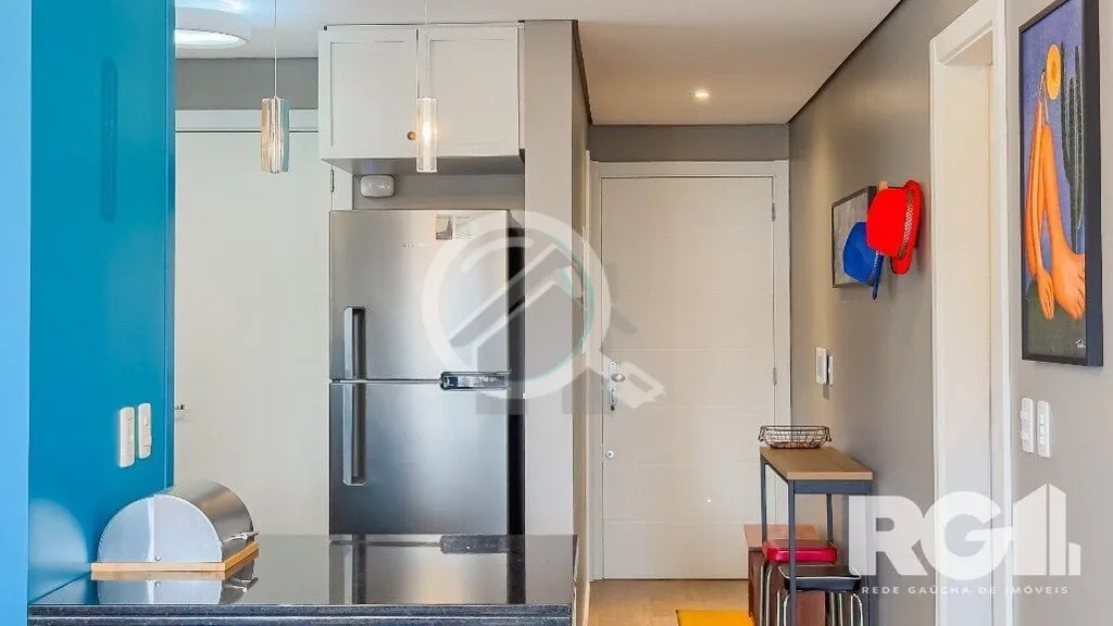 Imagem Apartamento lindamente decorado de 2 suÃ­tes, Lavabo, Churrasqueira e 2 vagas de garagens cobertas Ã...