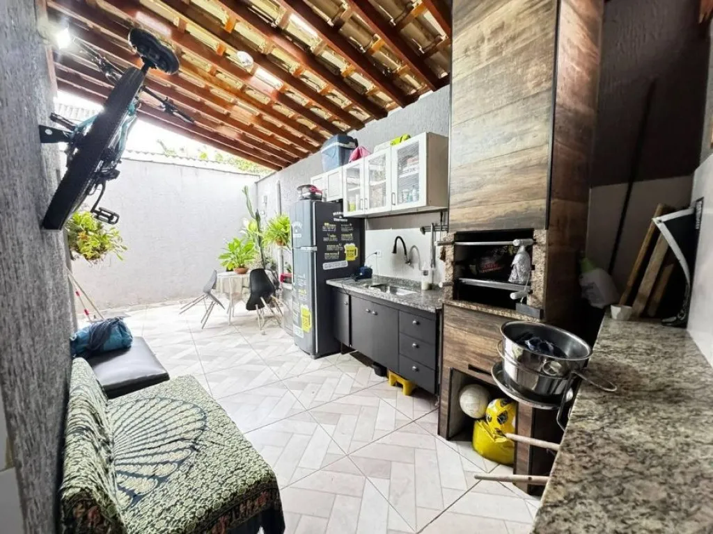 Imagem CASA COM 99,00 m² - SÍTIO DO CAMPO - PRAIA GRANDE SP