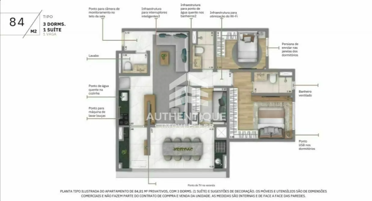 Imagem LIVING DUETT MOOCA - Apartamento à venda no bairro Mooca - São Paulo/SP, Zona Leste