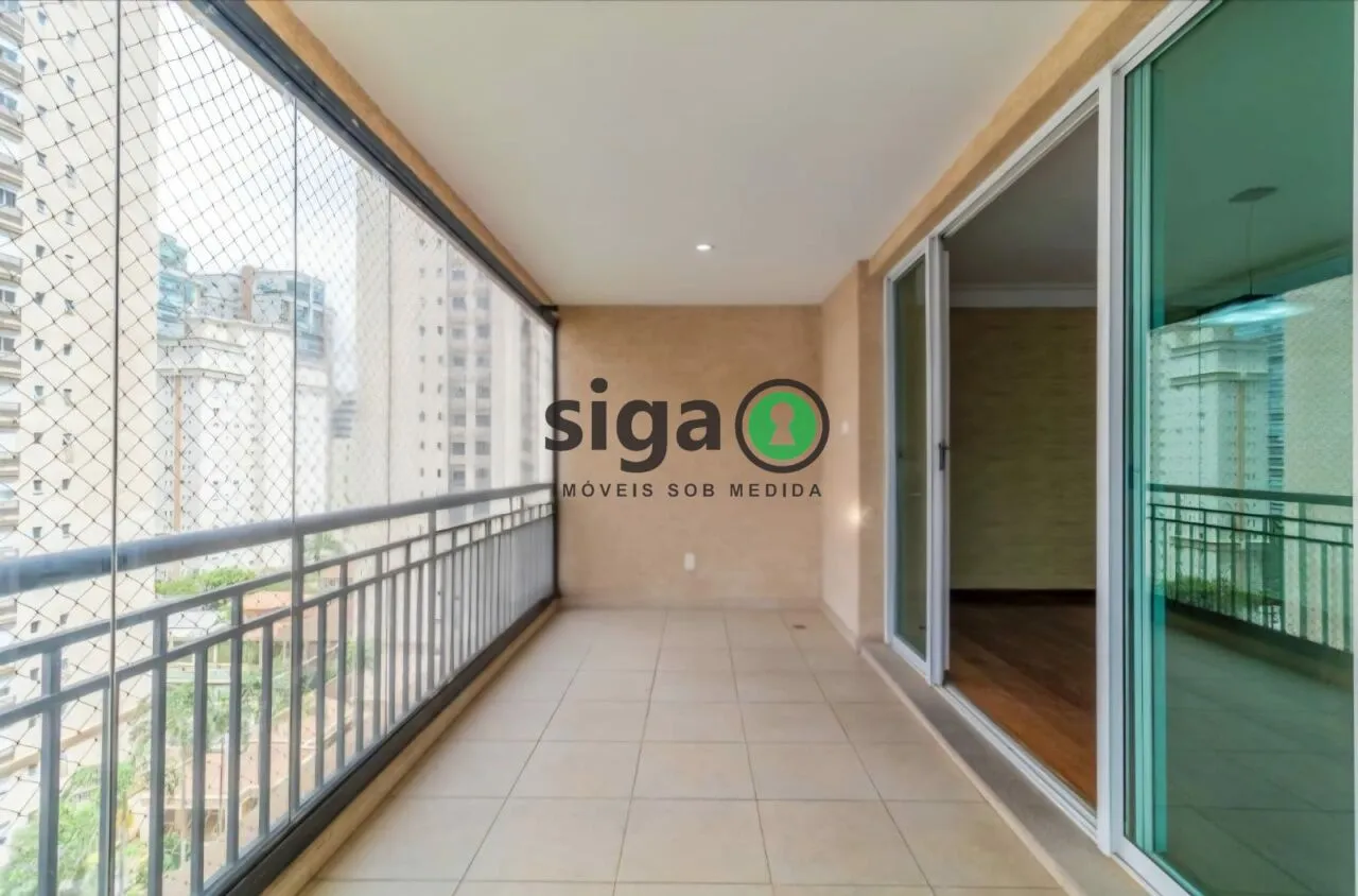 Imagem Apartamento no Brooklin com 125m², 3 dormitórios, 2 suítes, 3 vagas e lazer completo