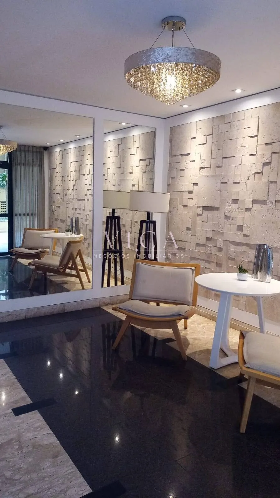 Imagem Alphaville| Apartamento semi mobiliado 63m² 1dormitório por R$ 4.295/mês