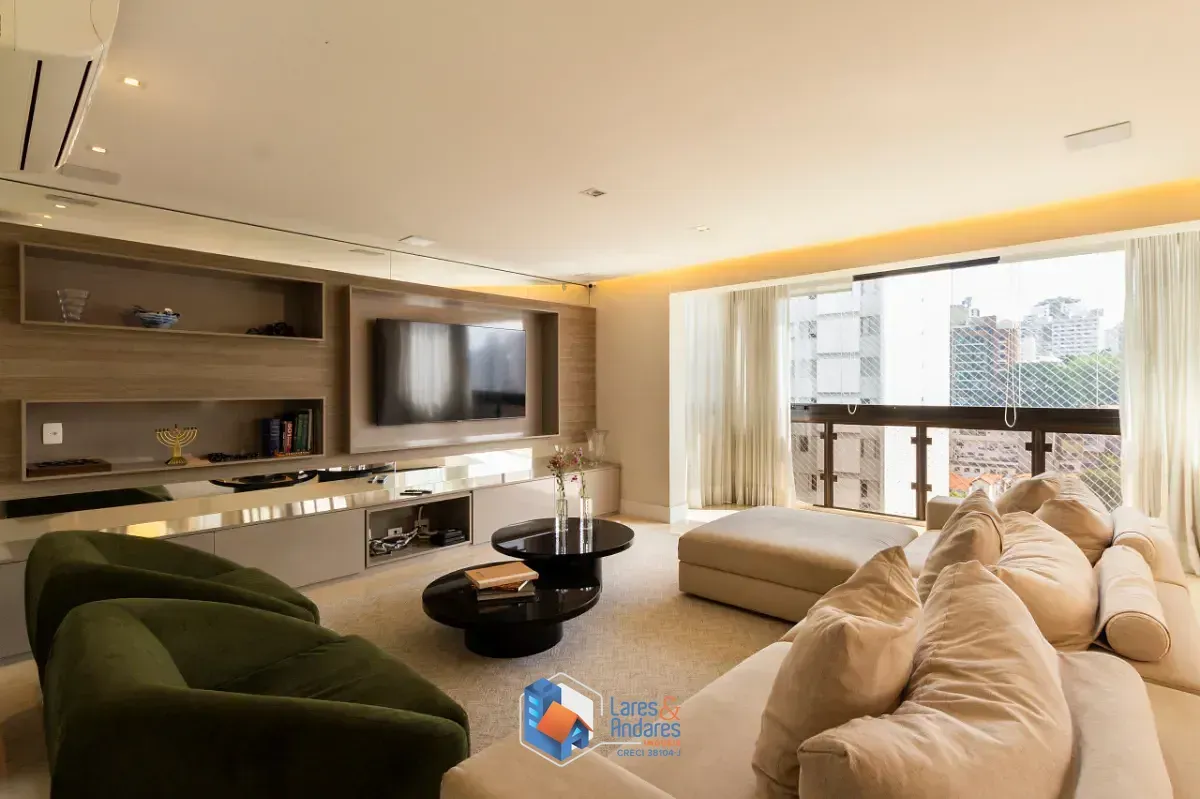 Imagem Apartamento para venda em Santa Cecília com 3 quartos, sendo 3 suítes, 186m²