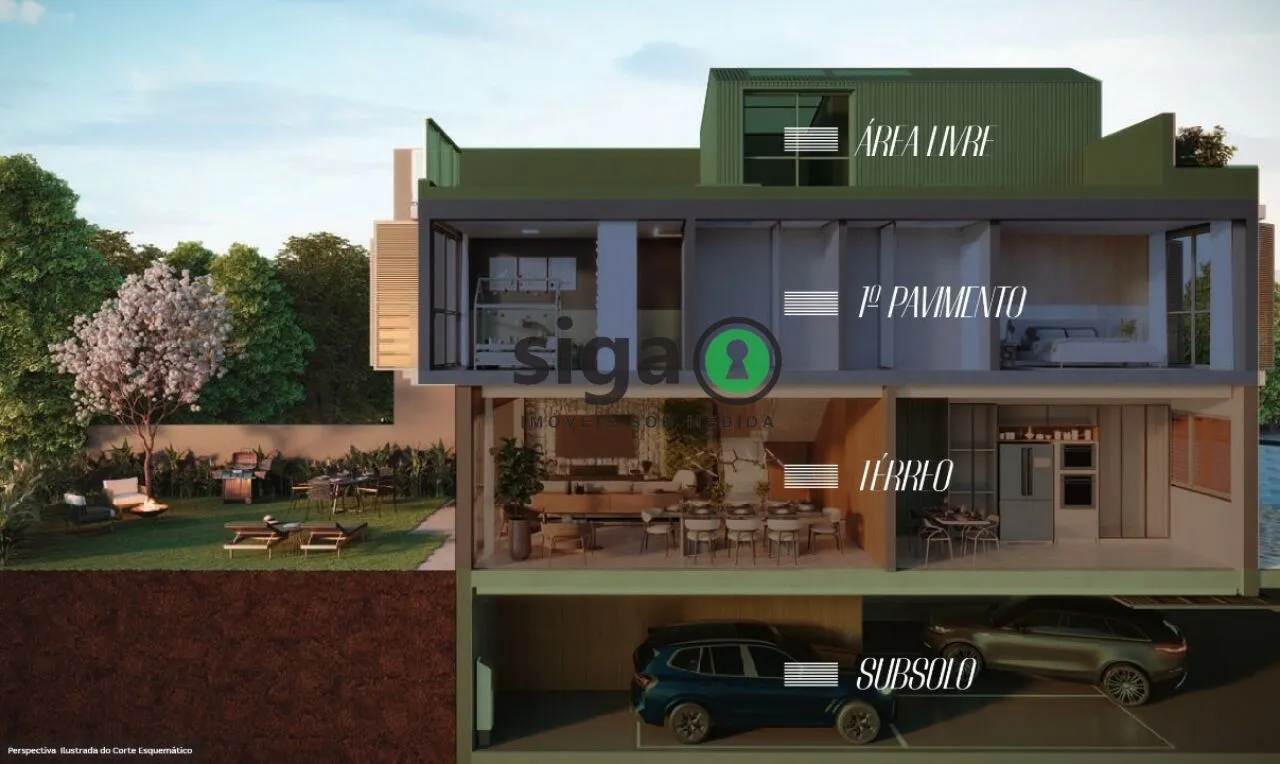 Imagem Casa em condomínio para venda na Cidade Jardim 4 suítes, São Paulo - SP