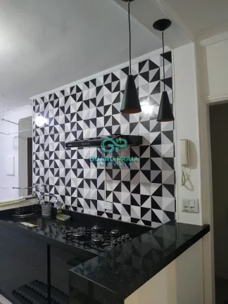 Imagem 1 dormitório, sala para 2 ambientes, cozinha, banheiro social e de serviço, 1 vaga de garagem
