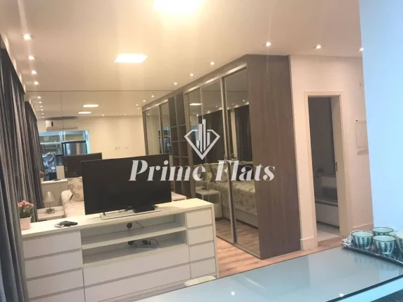 Imagem Flat disponível para venda no Condomínio Edifício Diogo Home Boutique na Vila Nova Conceição, com 48m², 1 dormitório e 1 vaga