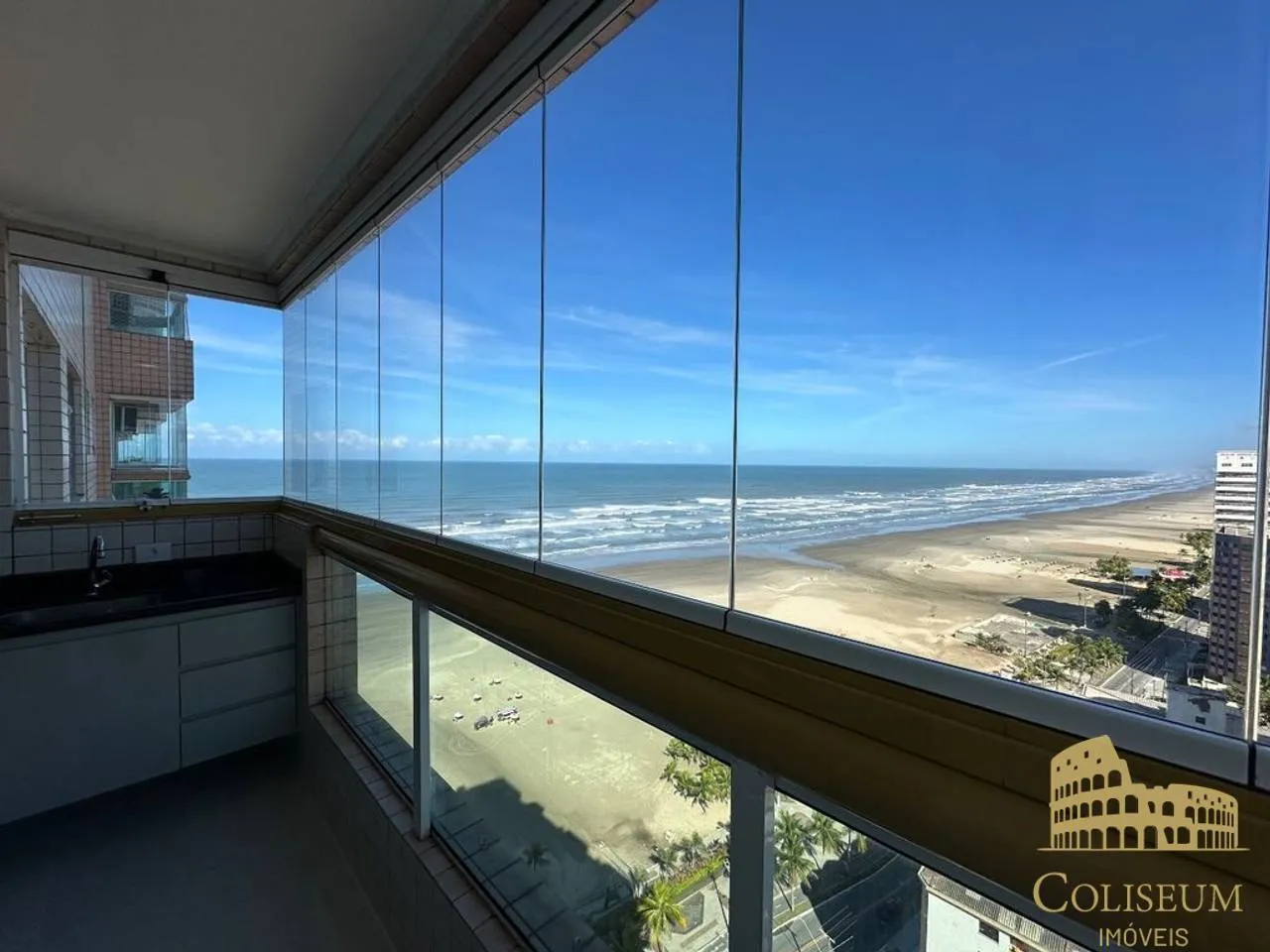 Imagem Apartamento com 2 dormitórios para alugar, 89 m² por R$ 11.000,00/mês - Aviação - Praia Grande/SP