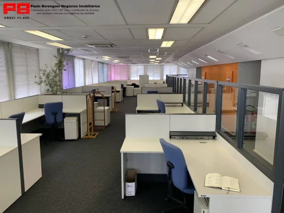 Foto do imóvel Andar comercial mobiliado 492m² - Itaim Bibi em Rua Tabapuã