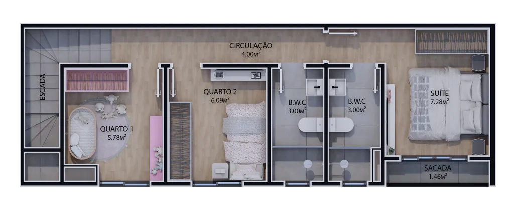 Imagem APARTAMENTO RESIDENCIAL em Curitiba - PR, Boqueirão