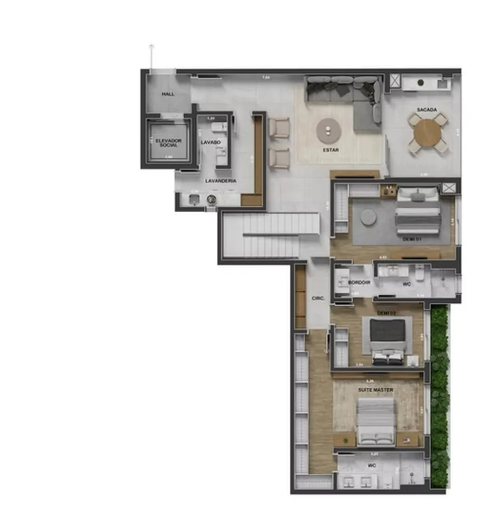 Imagem COBERTURA RESIDENCIAL em Curitiba - PR, Ahú