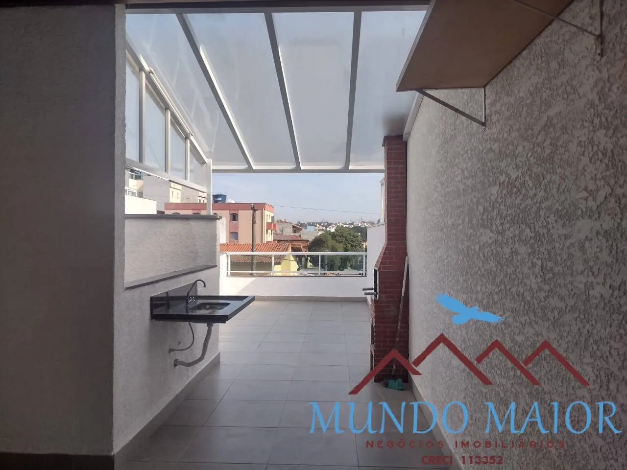 Imagem Cobertura 2 dormitórios à venda, 116m² - 2 vagas- Vila Linda -Santo Andre