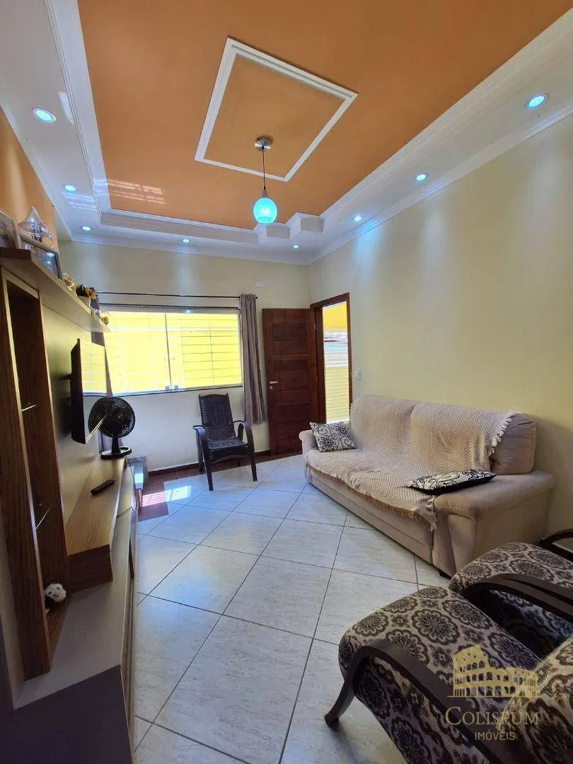 Imagem Casa com 2 dormitórios à venda, 68 m² por R$ 530.000,00 - Vila Assunção - Praia Grande/SP