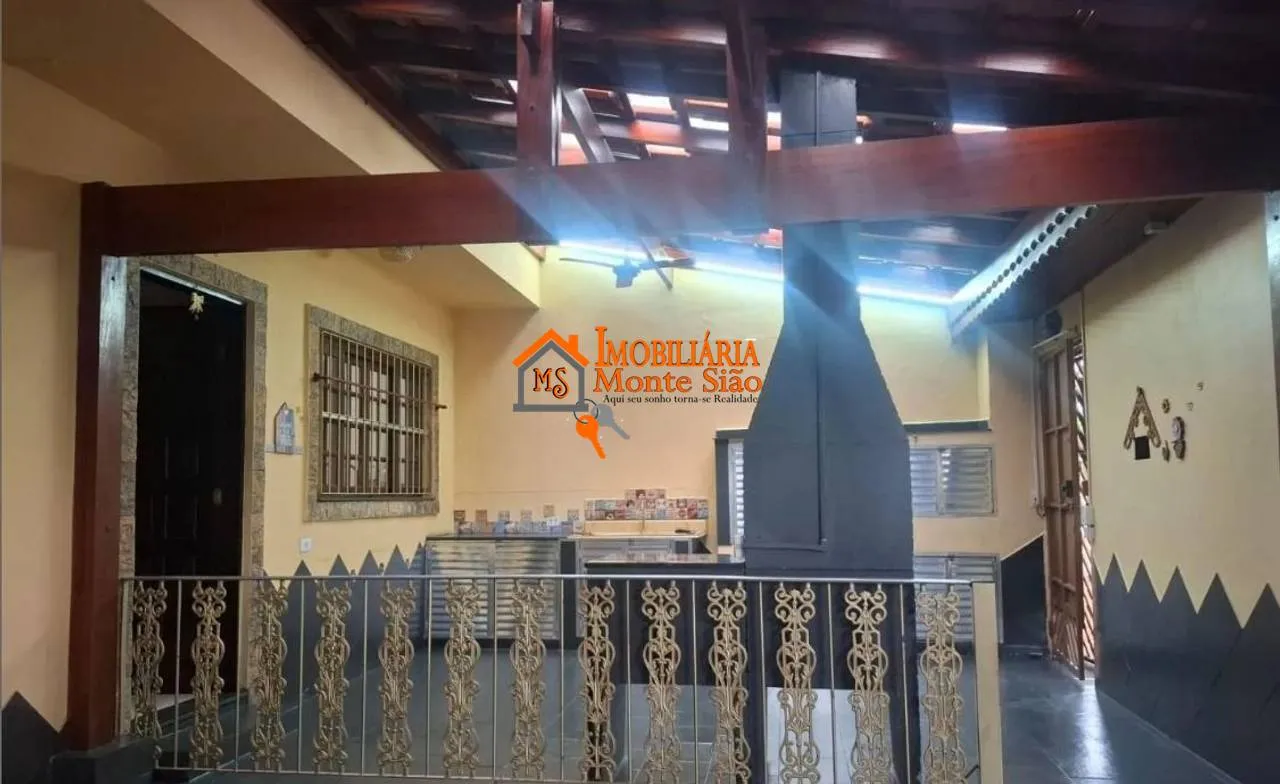 Imagem Sobrado com 3 dormitórios à venda, 100 m² por R$ 550.000,00 - Jardim Vila Galvão - Guarulhos/SP