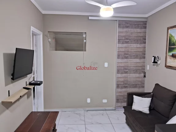 Imagem Belíssimo apartamento de 2 dormitórios em Santos no José Menino na avenida da praia à venda por R$ 480.000,00