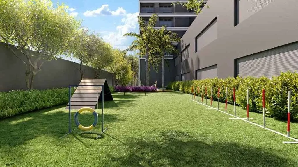 Imagem Os apartamentos são amplos e bem distribuídos, com plantas de 81m², sendo 2 suítes e 1 vaga para...