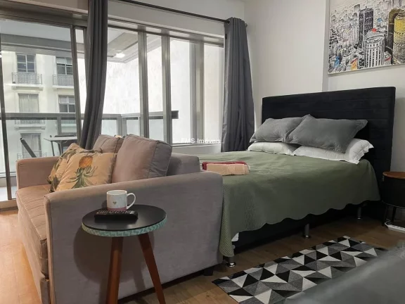 Imagem Apartamento à venda no Centro de São Paulo-SP com 1 quarto, 1 sala, 1 banheiro e vaga de garagem!