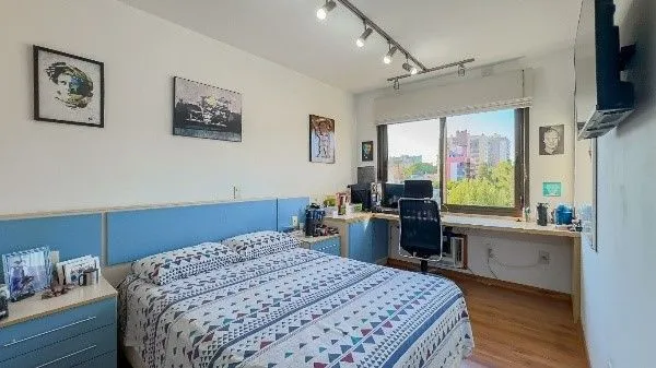 Imagem Vende-se apartamento com 3 quartos, churrasqueira e 114m² - Auxiliadora.