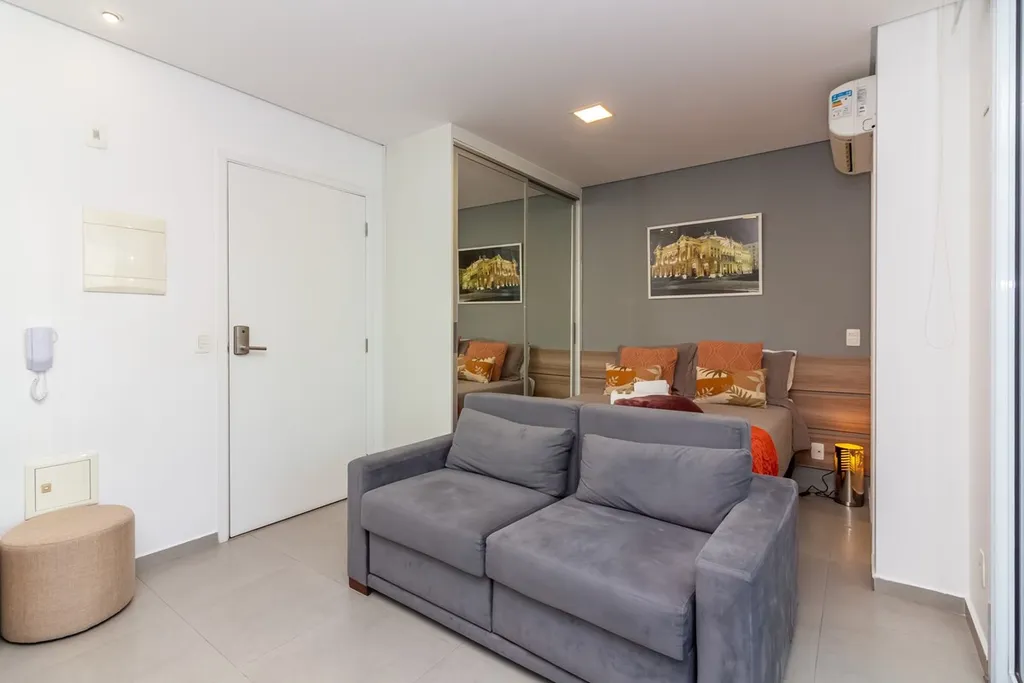 Foto do imóvel Apartamento à venda em São Paulo, Bela Vista, com 1 quarto, 30m2