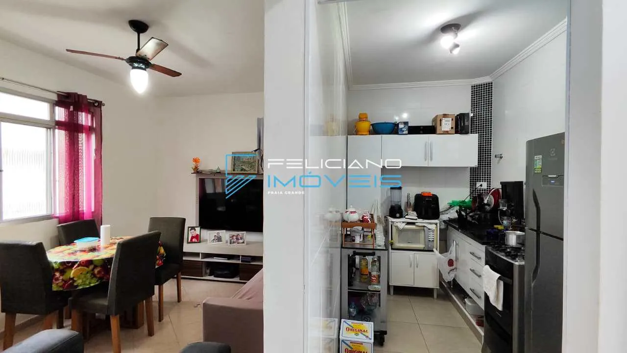 Imagem Apartamento com 1 quarto, Canto do Forte, Praia Grande - R$ 318 mil, Cod: 7516