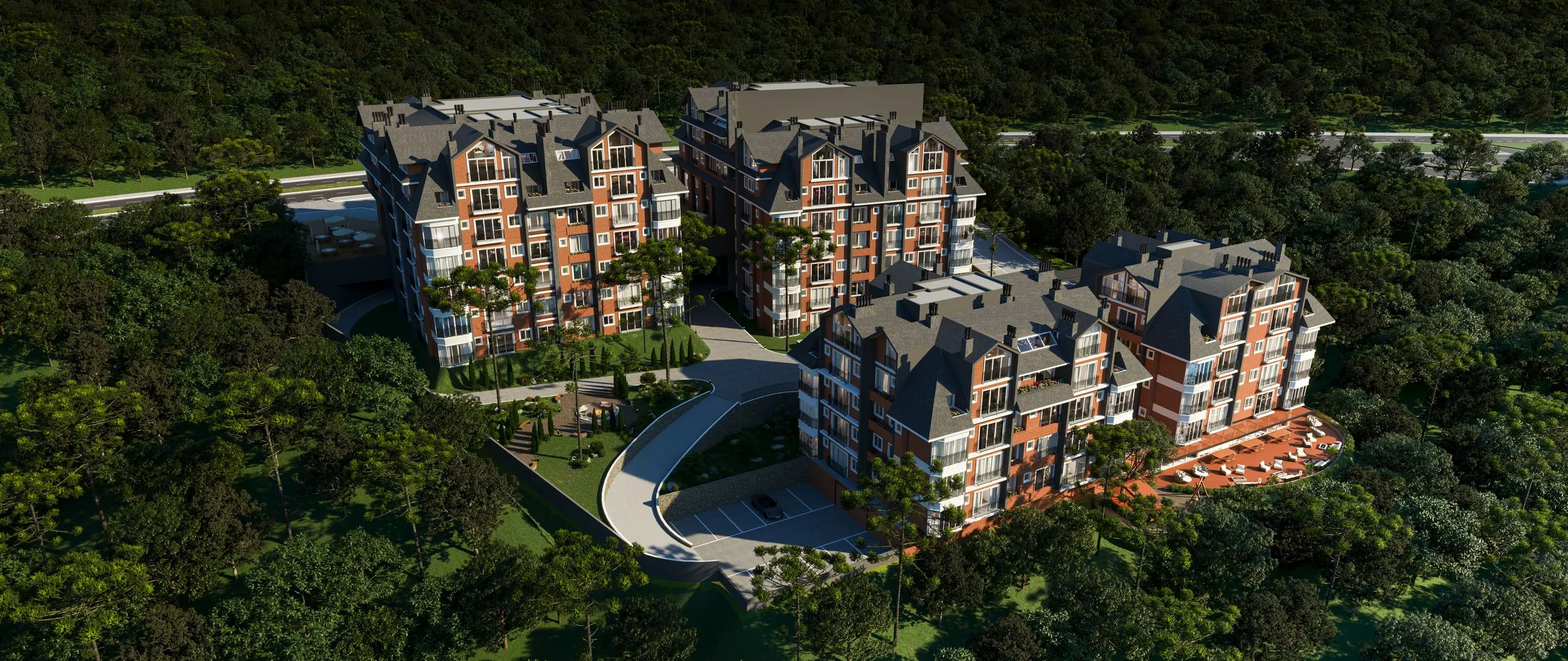 Imagem Apartamento à venda em Gramado, Vila Suíça, com 1 quarto, 52.47m2