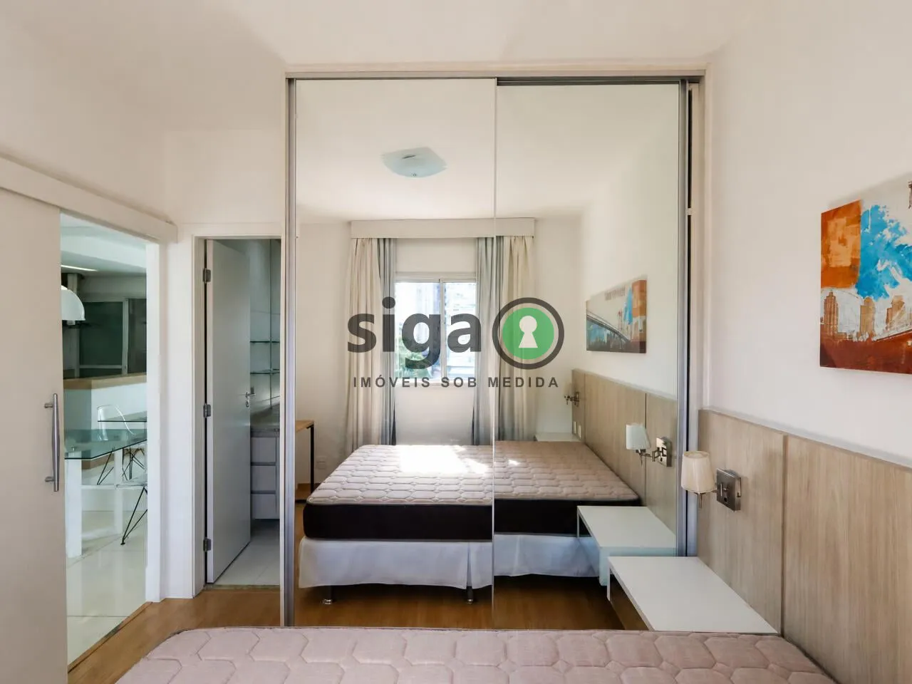 Imagem Apartamento de 1 suíte com 55m² para locação - Jardins - São Paulo/SP