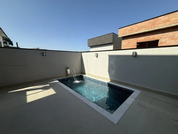 Imagem Casa Automatizada com 3 Suítes e Piscina - Nova Jaguari