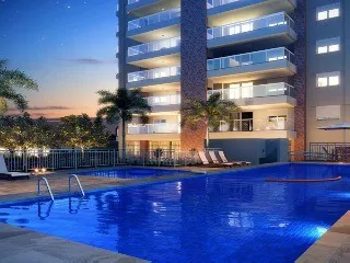 Imagem Apartamento de Luxo no Edifício Gaudi São Caetano: 2 quartos, 1 suíte, 2 banheiros, 2 vagas, 98m² no Barcelona, SP.