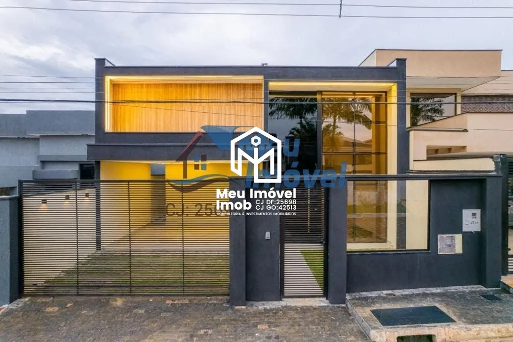 Imagem Rua 4C Vicente Pires Casa 4 Suítes 4 Vagas Lote 365 m² Útil 400 m²