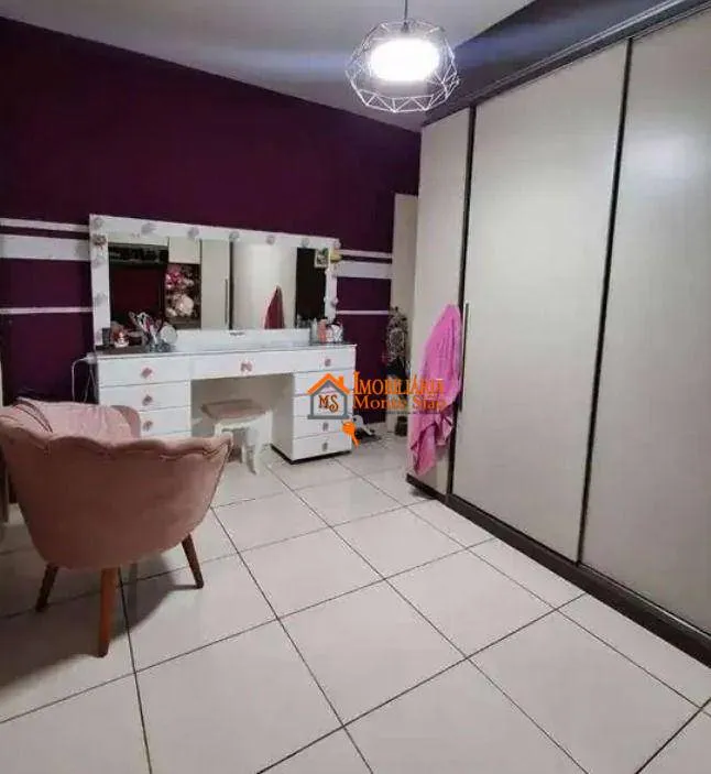 Imagem Sobrado com 3 dormitórios à venda, 113 m² por R$ 499.000,00 - Jardim Santa Clara - Guarulhos/SP
