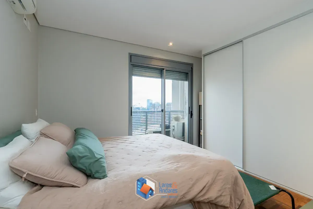 Imagem Apartamento para venda em Santo Amaro com 1 quarto, sendo 1 suíte, 75m²