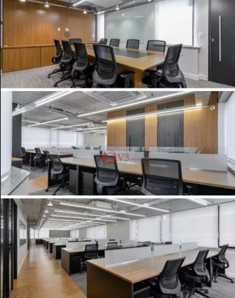 Imagem Andar Corporativo para alugar, 340 m por R$ 43.250,00/mês - Cidade Monções - São Paulo/SP