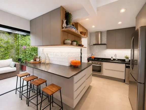 Imagem Casa com acabamento impecável | 3 suítes | Próxima ao Shopping Dom Pedro.

Casa semigeminada à v...