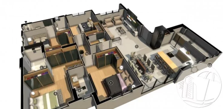 Imagem Apartamento 4 Suítes a 50 metros da Av. Brasil no centro de