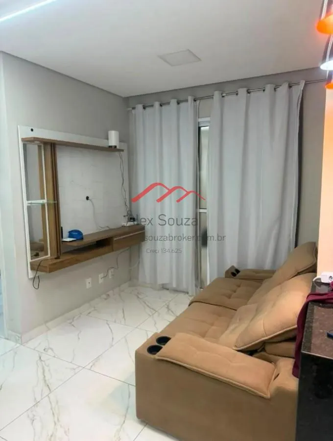 Imagem Apartamento para Venda em Hortolândia, Residencial Jardim de Mônaco, 2 dormitórios, 1 suíte, 1 banheiro, 1 vaga