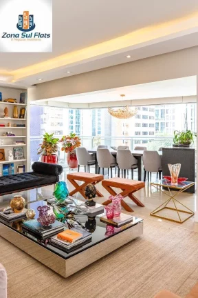 Imagem Apartamento à Venda Em Moema Pássaros Com 3 Suítes e 3 Vagas - Varanda Gourmet