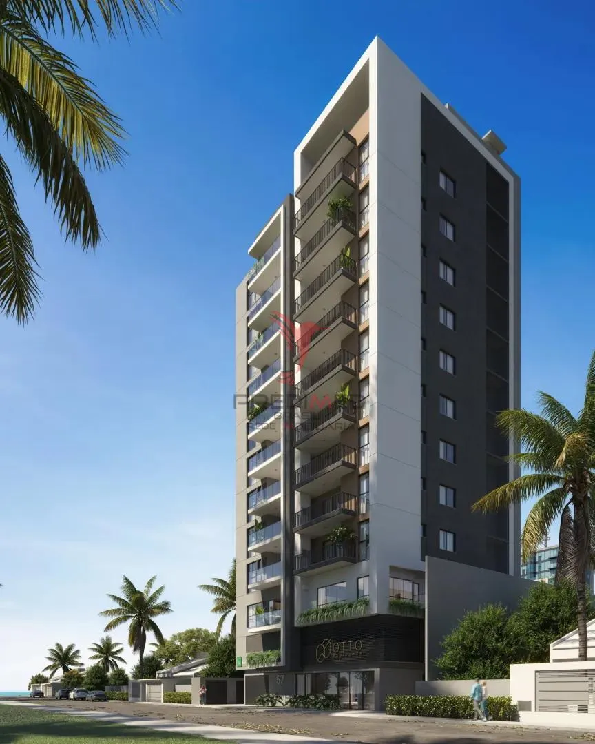 Imagem Apartamento a Poucos Metros do Mar com Sacada e Churrasqueira - Gravatá, Navegantes