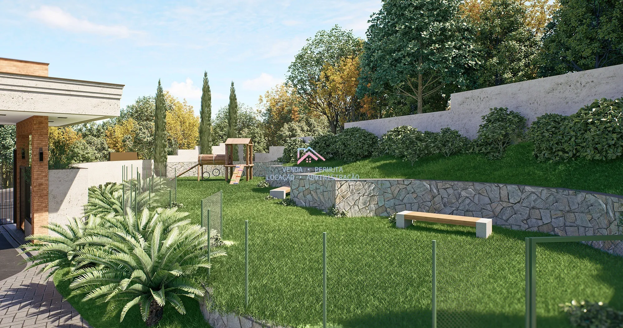 Imagem Terrenos à venda condomínio Villaggio Caxambu - Lotes à partir 1000 m2 - Bairro Caxambu - Jundiaí -
