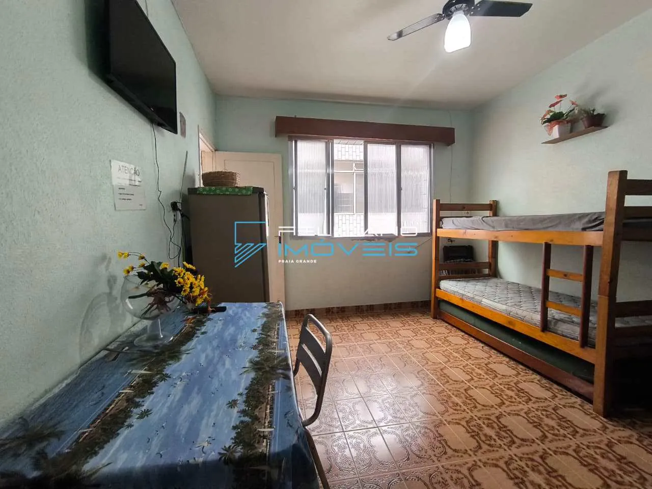 Imagem Kitnet com 1 quarto, Canto do Forte, Praia Grande - R$ 230 mil, Cod: 7341