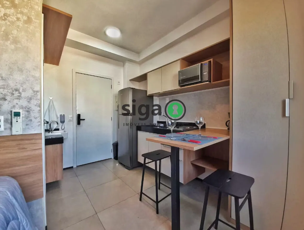 Imagem Studio Mobiliado 01 dormitório para venda próximo Metrô Vergueiro