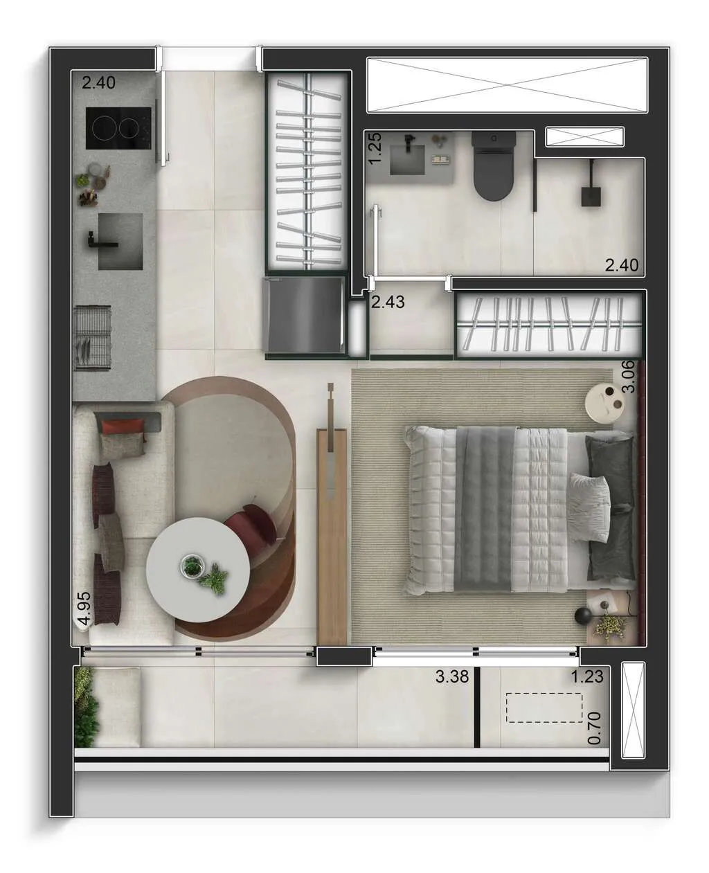 Imagem APARTAMENTO RESIDENCIAL em São Paulo - SP, Bela Vista