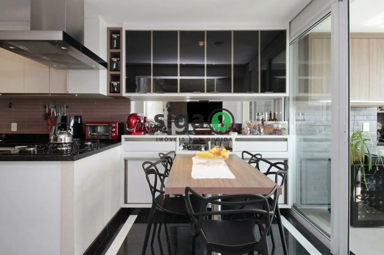 Imagem Apartamento à venda no Brooklin | 167m² | Andar alto | 3 suítes | Varanda gourmet | Alto padrão