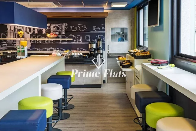 Imagem Flat disponível para venda no Ibis Budget Frei Caneca, com 12m², 1 dormitório e 1 vaga