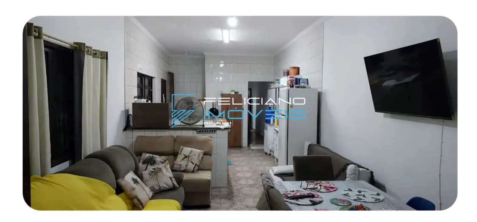 Imagem Casa com 2 quartos, Real, Praia Grande - R$ 530 mil, Cod: 3879
