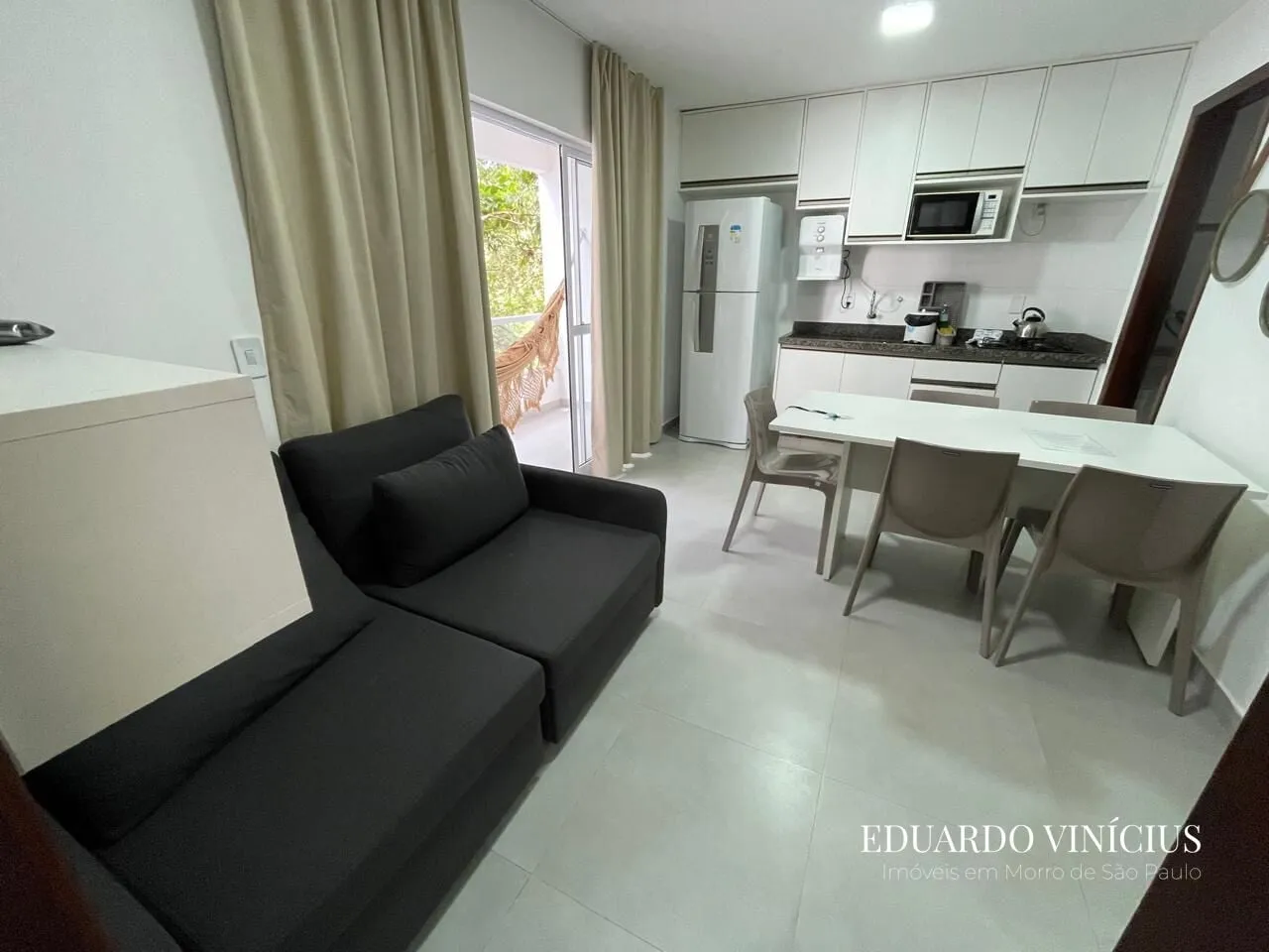 Imagem Mar Doce Lar - Apartamento na Segunda Praia do Morro de São Paulo com 1 Dormitório